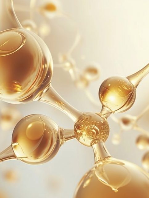 一组3D质感的细胞图片素材背景