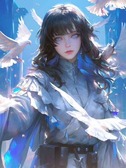 ailab.design_A_girl_with_black_hair_and_blue_eyes_surrounded_by_d4d28671-84ac-413c-b83d-1b189b4a5e66