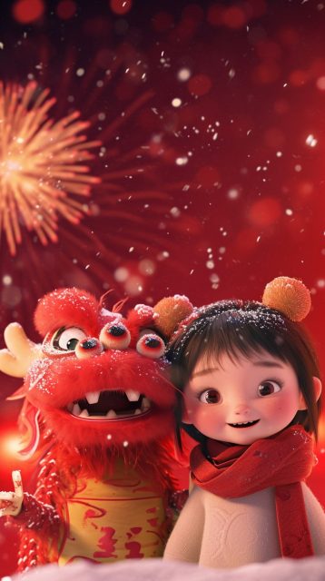ailab.design_A_lovely_red_dragon_baby_and_a_Chinese_little_girl_172435a6-96f4-4f40-b97d-2aa86db401e9