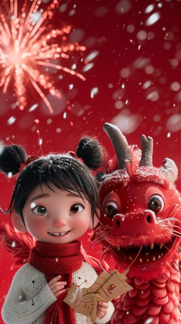 ailab.design_A_lovely_red_dragon_baby_and_a_Chinese_little_girl_3a51b644-08a2-41fe-82d7-73600ed1ce40