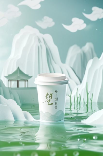 ailab.design_A_milk_tea_cup_on_the_water_surface_the_water_surf_08783a49-cd38-4cec-9d2a-9317fae9367d