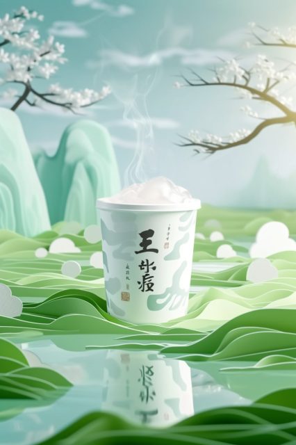 ailab.design_A_milk_tea_cup_on_the_water_surface_the_water_surf_62c10ee5-4cb4-4032-b5e1-4161b480ec9d