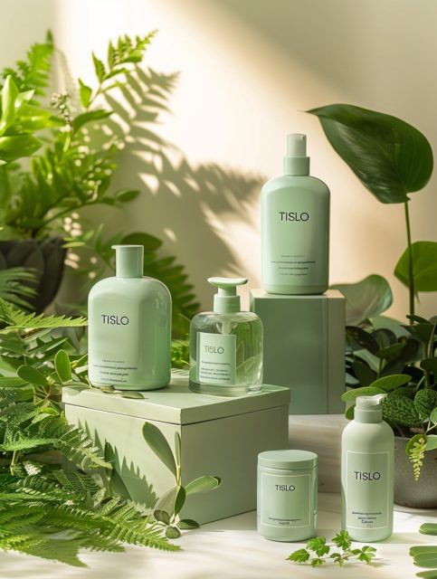 实用的化妆品场景海报提示词