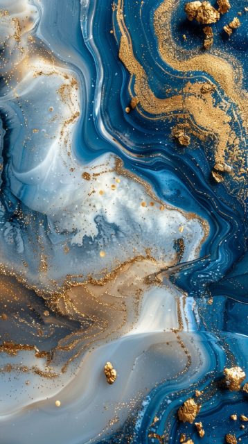 一个流沙金色背景效果图展示