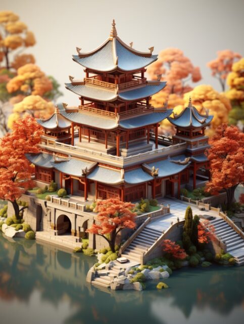 ailab.design_Chinese_style_elements_Beijing_landmark_buildings__0b329a5e-c4d4-47f5-b4b0-ee1c956b9fbd
