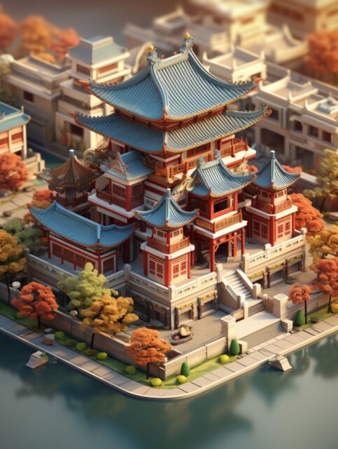 ailab.design_Chinese_style_elements_Beijing_landmark_buildings__815800ef-5e00-4fd5-b2cc-15bea0c70869