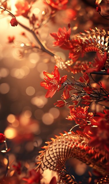 一组有质感的金属花效果展示