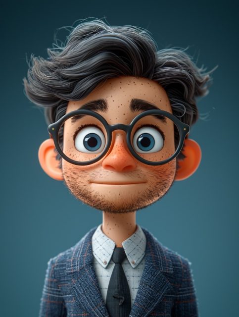 一组可爱的卡通人物IP展示