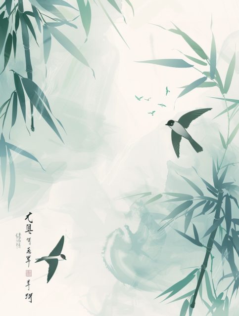 适合清明和春季使用的一组提示词