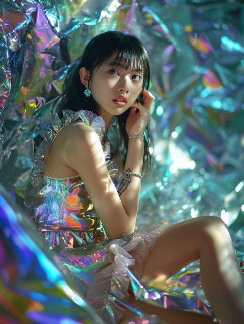 ailab.design_Hajime_Sorayama_style_beautiful_Asian_woman_with_s_e2abac02-ee53-422f-8e5f-c75870451232