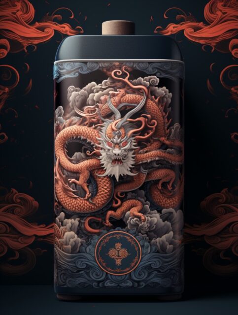 一组包装盒的设计效果图展示