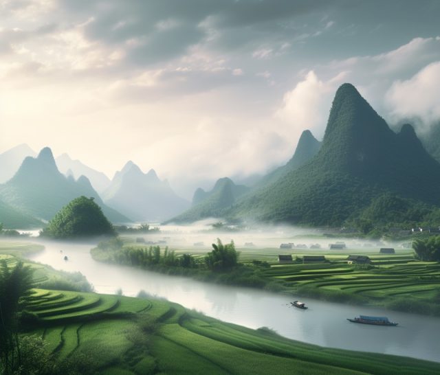 ailab.design_In_the_spring_morning_the_mature_paddy_field_scene_f366a394-6eb8-4b8c-b445-f5f6a3bd35e2
