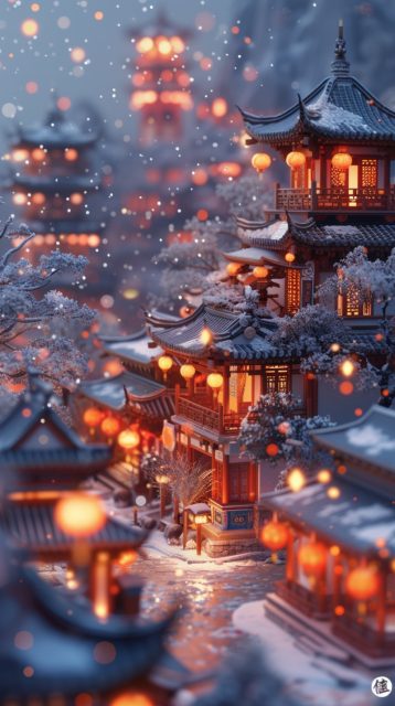 ailab.design_Miniaturized_Spring_Festival_Town_isometric_view_s_7d88c2e2-1a50-4320-891f-52d79a87b8c2