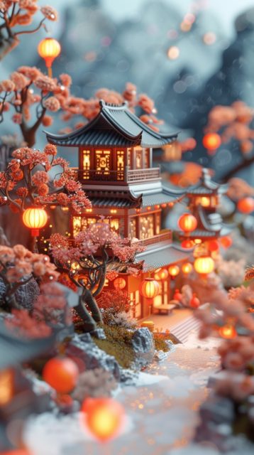 ailab.design_Miniaturized_Spring_Festival_Town_isometric_view_s_9c0a6710-9919-47b0-8214-21785dcaf930