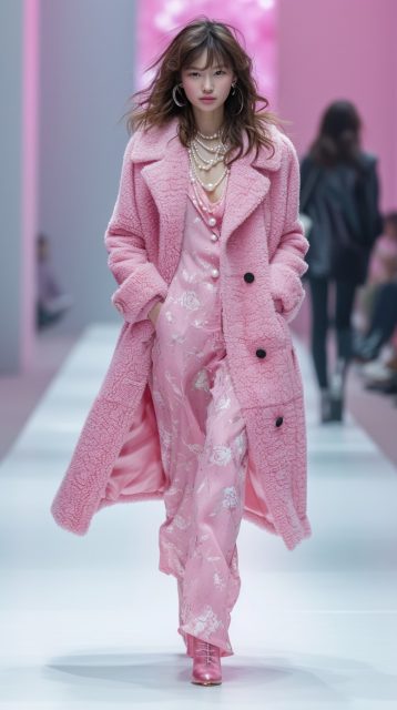 ailab.design_Modern_Asia_model_wearing_round_pearls_simple_pink_716d9ca1-a083-4241-9b20-e6aa5db8a59a