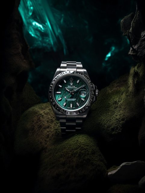 一组非常常用的Rolex手表场景提示词