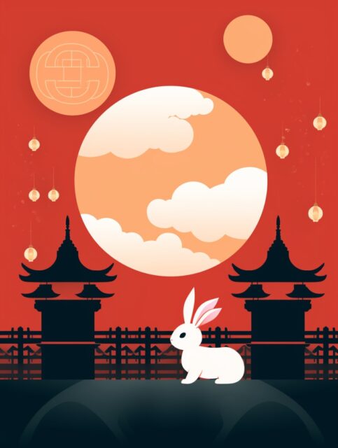 ailab.design_Rabbit_and_Moon_Clouds_Flat_Illustration_Tradition_8b011377-97c3-487b-84eb-ae4bae393d57
