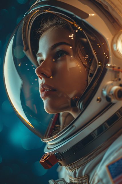 ailab.design_Realistic_portrait_of_a_27-year-old_woman_astronau_7e3b349e-a22e-4dc3-8b9a-e8be450763c3