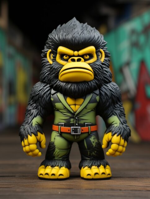 ailab.design_a_123Klan-inspired_urban_very_hairy_gorilla_from_J_3db9c860-d95a-43a5-abef-fc626825a1c3