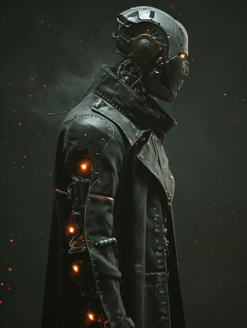 ailab.design_a_cyberpunk_droid_wearing_a_long_leather_trench_co_e4dc62f6-0805-4062-a800-3accbee0cfcd