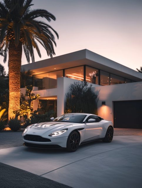 ailab.design_a_white_2023_AstonMartin_DB11_parked_infront_of_an_8dda5933-6e07-4902-9ff5-dccbd2f25ab5