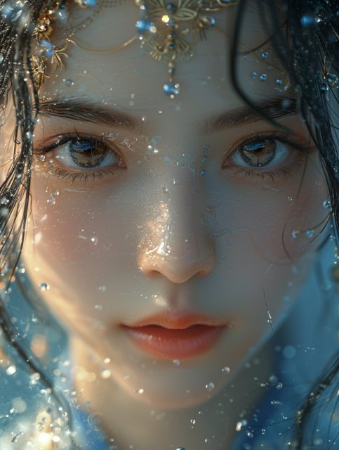 一组中国女孩写真效果展示