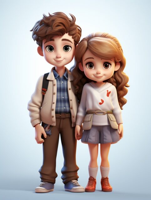 ailab.design_child_cartoon_characters_boy_and_girl_1970s_valent_ebad4727-9698-4e17-bf6c-e4db723bd459