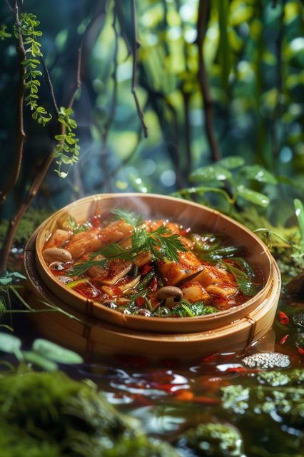 ailab.design_chinese_kimchi_steamed_in_bamboo_bowl_lammear_stud_9bf472e2-28c0-4efb-aff2-de41aadc42ef