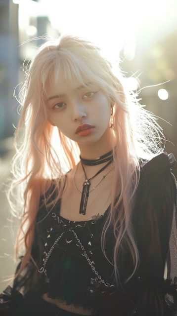 一组日系风格的人像摄影效果展示