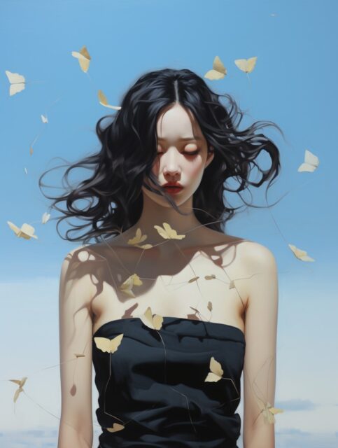 一组有故事感的插画效果展示