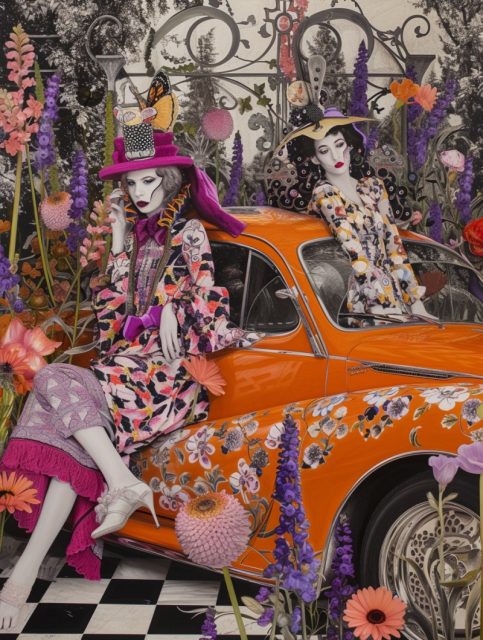 一组很有艺术风格艺术摄影效果展示