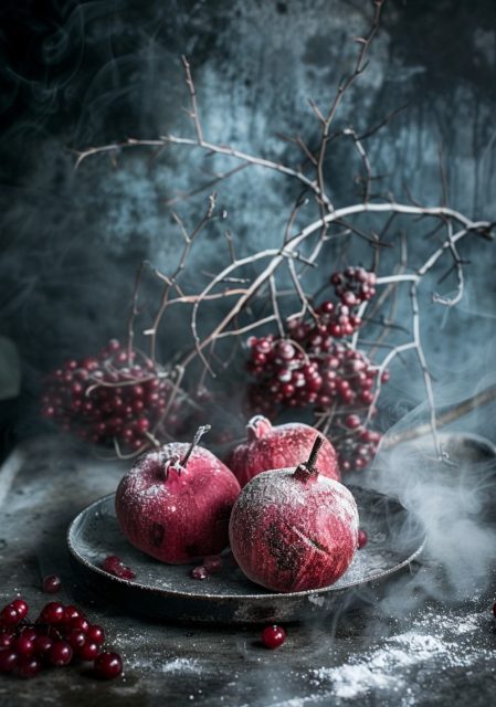 一组有个性的食物摄影风格效果展示