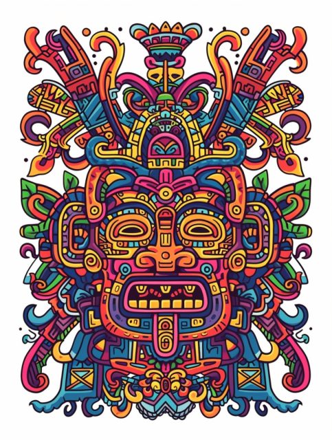 ailab.design_mayan-inspired_keith_haring_style_doodle_using_vib_cbc99d81-0a76-461e-a386-8b089311d438