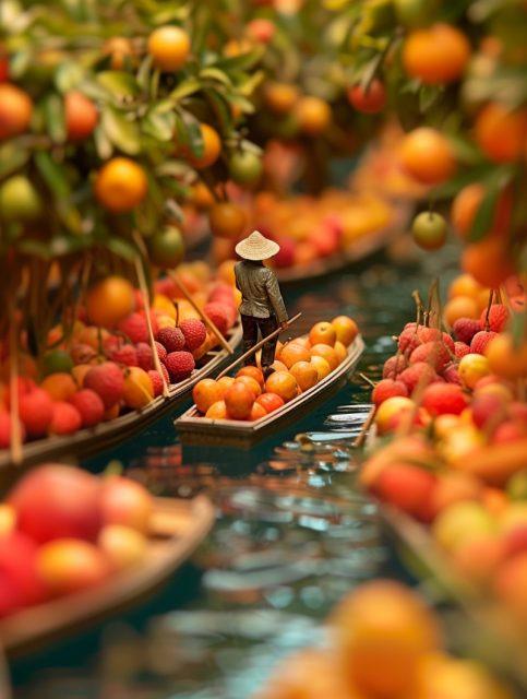 ailab.design_miniature_fisherman_floating_through_rows_of_fruit_d6ac515e-df3c-48e0-bde9-ea769730575d