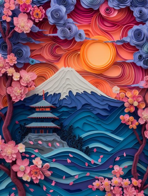 ailab.design_paper_quilling_illustration_of_dark_sunset_over_th_8ff7c6b5-46c2-40d4-ae95-3b426bdb00d1