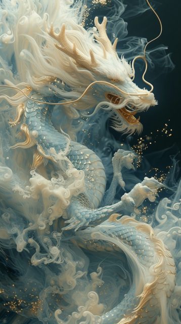 一组非常有特点的中国龙效果展示