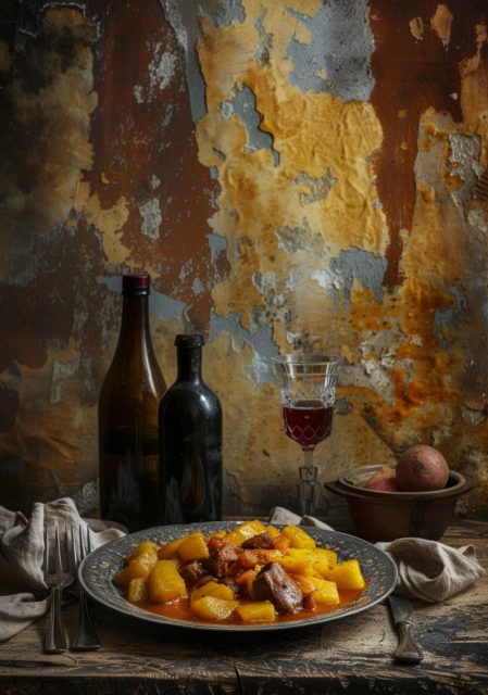 ailab.design_the_food_on_the_table_in_front_of_an_advertisement_4b59e7c1-6f6f-4283-8373-d269fde9b6f8