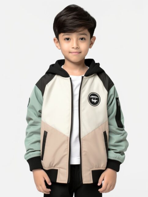 一组漂亮的拼接服装效果展示