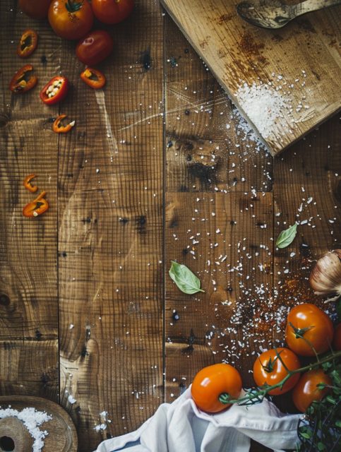ailab.design_top_view_of_a_kitchen_table_background_a_few_veget_4fab8939-7c54-4611-ad1e-46bf654f8da6