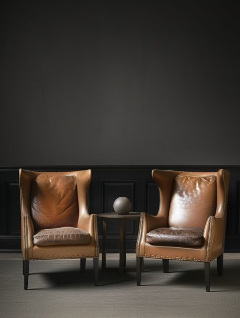 ailab.design_two_leather_lounge_chairs_in_a_dark_and_darkened_r_2c8c4082-33e4-4eb6-b2ac-b93dd1e4527b