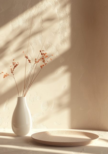 一组简单的静物场景展示效果