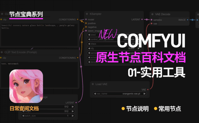 Comfyui原生节点百科文档-第一章：实用工具